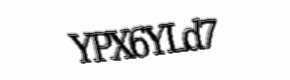 Security check image, please type the characters shown
